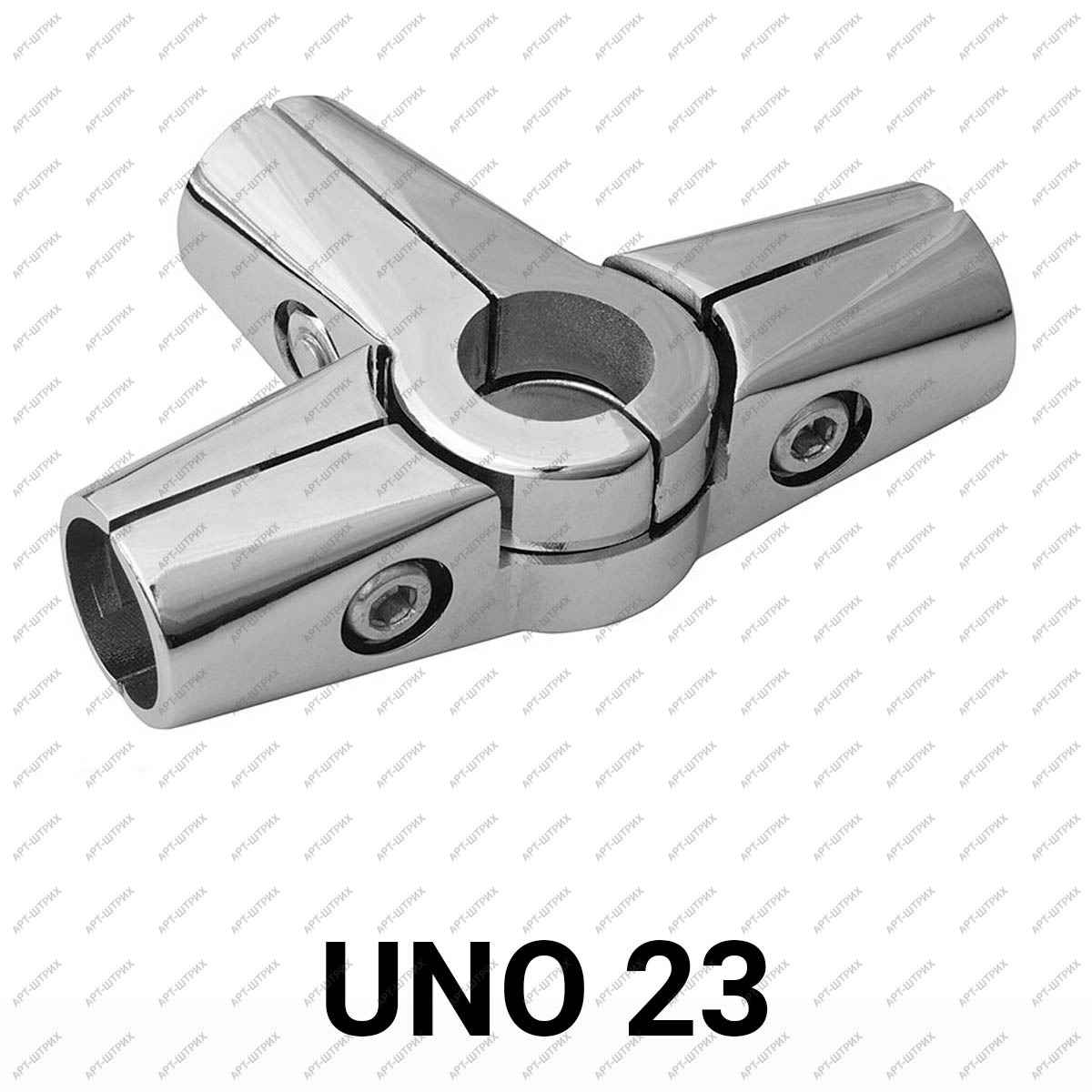 UNO 23 Соединитель четырех труб, усиленный